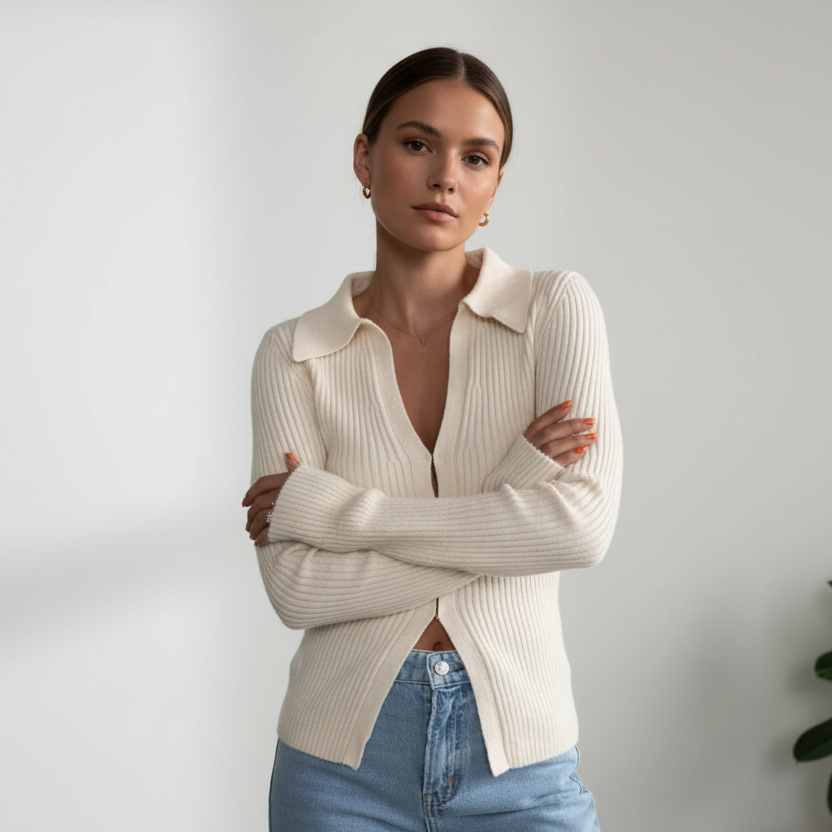 Bell sleeve casual top