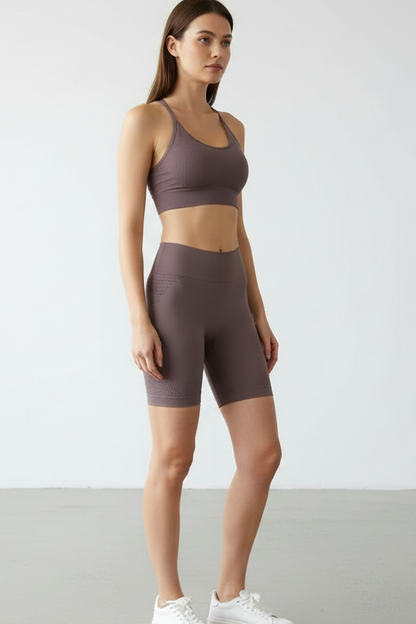 Sport bra for fitness and yoga with beautiful back